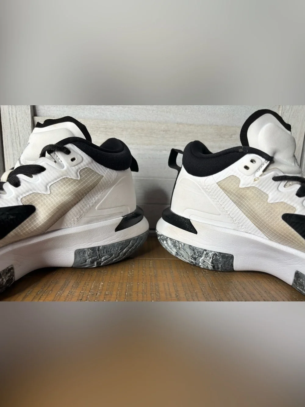 Jordan One Take 4 Russell Westbrook White Black Men’s Sneakers Size 9.5